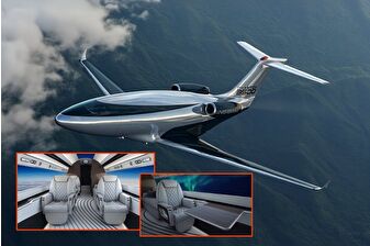 Patronların ilgi odağı 'çok özel jet' Phantom 3500 henüz gökyüzüyle buluşmadan 300 sipariş aldı