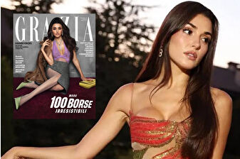 Hande Erçel, İtalyan Grazia dergisine kapak olan ilk Türk oldu: Yeni dizisi ve filmiyle seyirci karşısına çıkacak