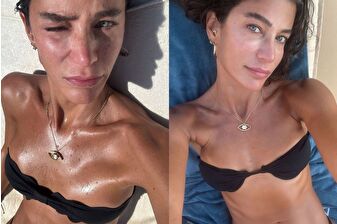 Berrak Tüzünataç, 'Yaza 240 gün kaldı' diyerek yaz mevsimine veda etti