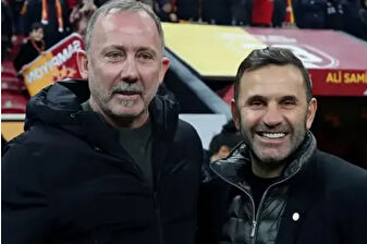 Okan Buruk ile Sergen Yalçın, futbolculuk döneminden sonra ilk kez Galatasaray ve Beşiktaş’ın başında derbide karşı karşıya geliyor