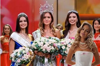 Rusya'nın en güzeli 22 yaşındaki Anastasiya Venza oldu