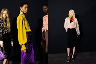Alessandro Michele'nin tasarımları Valentino podyumunda sergilendi