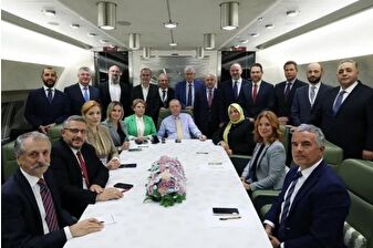 Cumhurbaşkanı Erdoğan'dan Meclis resepsiyonundaki görüntülere ilişkin açıklama: O kare gerçek Türkiye fotoğrafı