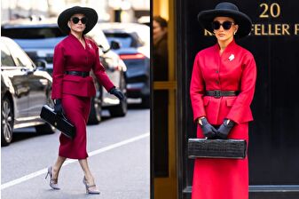Jennifer Lopez, The Last Mrs. Parrish'in setinde görüntülendi