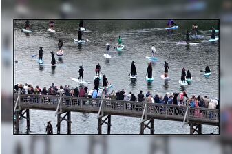 New Jersey’de Spring Gölü'nde Cadılar Bayramı kutlandı