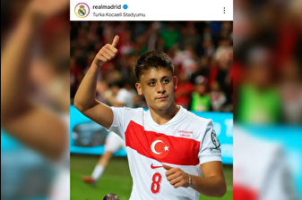 Türkiye-Gürcistan maçında Arda Güler’in fotoğrafını paylaşan Real Madrid, stadı yeni ismi olan Turka Kocaeli Stadı olarak etiketledi