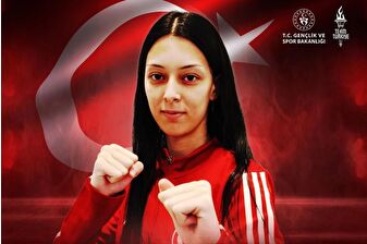 Milli tekvandocu Elif Sude Akgül, 49 kiloda dünya ikincisi oldu