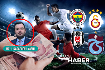 Maç sahada oynanıyor, süper ligdeki dört büyüklerin esas rekabeti ise bilançolarında yaşanıyor