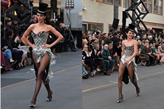 Kendall Jenner, Moulin Rouge'daki ikonik şov kızı kostümüyle Vogue World 2025: Hollywood’u açtı