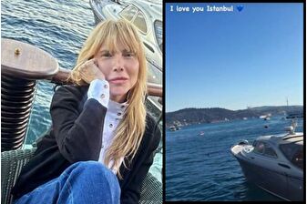 Cemiyet dünyasının tanınmış isimlerinden Elif Dürüst Boğaz'ın tadını çıkardı