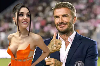 Hande Erçel ile David Beckham Katar yapımı reklam filminde bir araya geldi