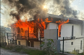 Muğla'da villada bağımlı dehşeti; uyuşturucu bağımlısı arkadaşının evini yaktı, 2'si jandarma 3 kişi yaralandı