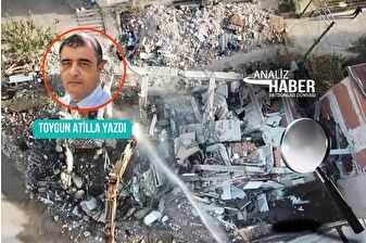 Gebze'de çöken binada, su kuyusu, obruklar ve zemin olağan şüpheli