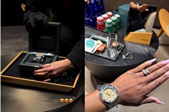 Olimpik jimnastikçi Simone Biles, 50 bin dolar değerindeki elmas saatini sergiledi