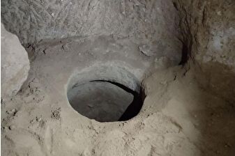 Nevşehir'de kaçak kazı yapanlar keşfettikleri yer altı şehrinde suçüstü yakalandı