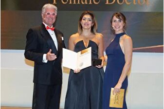 Doktor Ebru Yıldız'ın Alman Tıp Ödülü'nü kazandığı gurur gecesi