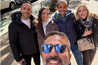 Allan Hakko ve Pelin Uluksar, aşk dolu New York tatilinde görüntülendi