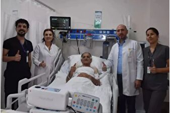 35 dakika kalbi duran İzmirli vatandaş İlker Hamurişçi soğutularak yaşama döndü