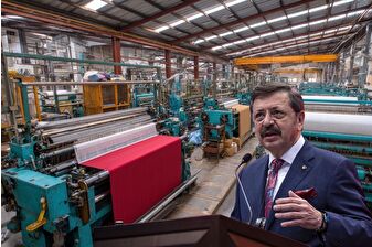 TOBB Başkanı Rifat Hisarcıklıoğlu'na göre tekstil, hazır giyim ve deri sektöründe sıkıntı büyük
