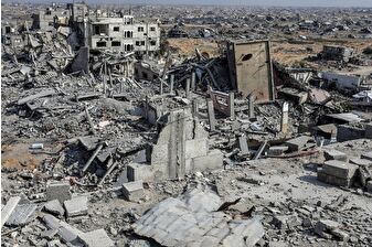 İsrail, Gazze'de ateşkes kararı sonrasında bin 500'den fazla binayı buldozerlerle yıktı