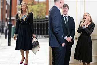 Sarah Jessica Parker, 2025 Booker Ödülü'nde jüri üyesi olarak Kraliçe Camilla ile bir araya geldi