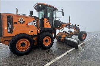 Ulaştırma ekiplerinin karla mücadele mesaisi başladı
