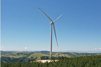 Cengiz Enerji, Çankırı Çerkeş Rüzgar Enerji Santrali'nde Türkiye'nin en büyük rüzgar türbinlerini devreye aldı