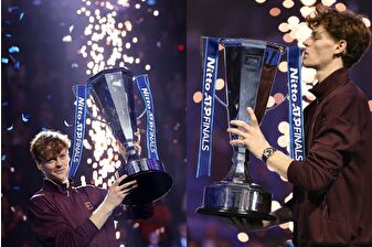 ATP Finalleri'nde Jannik Sinner, tekler finalinde dünya 1 numarası Alcaraz'ı yenerek şampiyon oldu