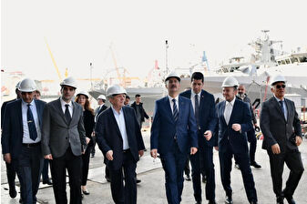 Aziz Yıldırım Dearsan Tersanesi’nde Savunma Sanayii Başkanı Haluk Görgün’ü ağırladı