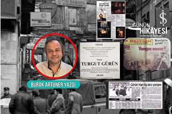 İstanbul'da 50 yıl önce 2 bin 500 işyerinin kül olduğu büyük Gürün Han Yangını'nda sorgulanan hanın sahiplerinden Turgut Gürün yaşamını yitirdi