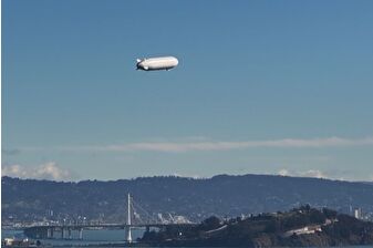 Dünyanın en büyük hava aracı Pathfinder 1 San Francisco'da görüntülendi