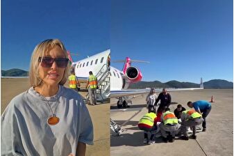 Seren Serengil'den Sağlık Bakanı Kemal Memişoğlu'na ambulans uçak teşekkürü