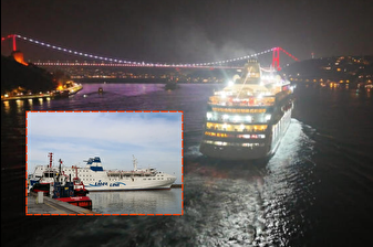 Soçi'de Türk yolcu gemisinin limana yaklaştırılmamasının ardından Rus yolcu gemisine de Sarayburnu'na yanaşma izni verilmedi