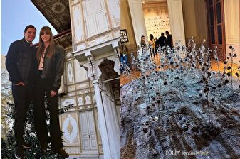 Nazlı-Hacı Sabancı çiftinin köşk gezisi