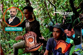 Sumatra yağmur ormanlarında dünyanın en nadir çiçeği olarak nitelendirilen 'Rafflesia hasseltii'nin keşfi, çiçek avcısını ağlattı