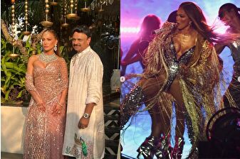 Jennifer Lopez, milyarder çift Netra Mantena ve Vamsi Gadiraju'nun Udaipur'daki düğününde sahne aldı