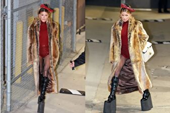 Kate Beckinsale, 'Jimmy Kimmel Live'a 25 cm'lik platform çizmelerle geldi