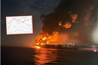 Rusya'ya giden iki petrol tankeri, Türkiye'nin Karadeniz münhasır ekonomik bölgesinde vuruldu