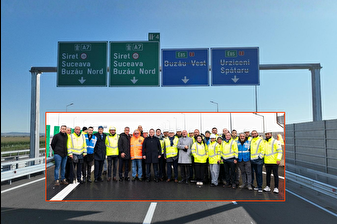 Makyol'un Romanya hızı; otoyolu planlanandan 5 ay önce açtı