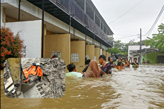 Endonezya'da şiddetli yağışların yol açtığı afetlerde can kaybı 442'ye yükseldi