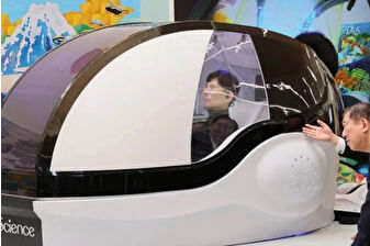 Osaka merkezli Japon teknoloji firması tarafından geliştirilen insan yıkama makinesi 16 milyon TL’ye satışa çıktı