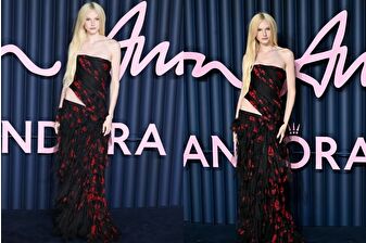 Alex Consani, Fashion Awards gecesinde Alexander McQueen tarzını tercih etti