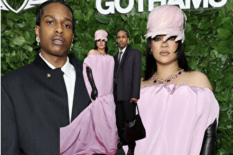 Gotham Ödülleri'nde dikkat çeken Rihanna tarzı