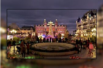 Monako, Noel ışıkları ile aydınlandı