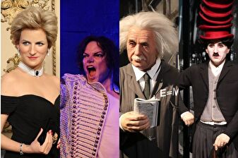 Paris'teki Grevin Müzesi bal mumu heykellerle tarihe ışık tutuyor