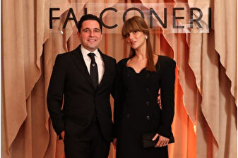 Nazlı Sabancı ve Hacı Sabancı çiftinin Venedik Sarayı şıklığı