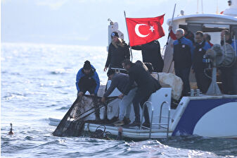 Türkiye’de yürütülen temizlik çalışmalarıyla 11 yılda 2,9 milyon metrekare hayalet ağ denizlerden çıkarıldı