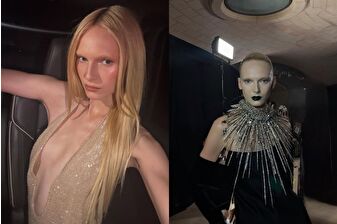 Ünlü model Alex Consani'nin setteki sıradan bir günü