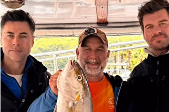 Kıvanç Kasabalı ve Kıvanç Tatlıtuğ'un Gökova'da balık tutma keyfi