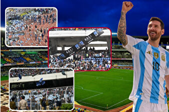 Lionel Messi’ye Hindistan’da büyük tepki, 100 euro verip göremeyen taraftarlar koltukları söktü olayla ilgili soruşturma başlatıldı